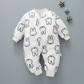 Imported Winter Baby Kids Gentleman Warm Romper for 0-18 months