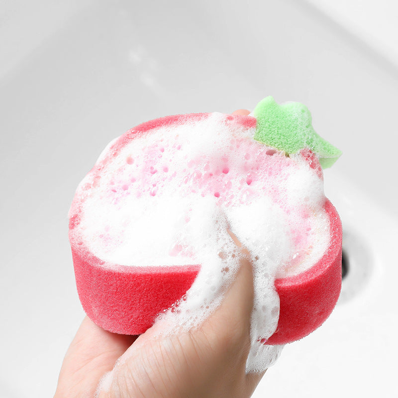 Imported Baby Bath Sponge Cute Fruit Shaped