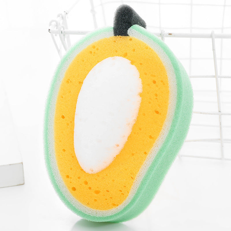 Imported Baby Bath Sponge Cute Fruit Shaped