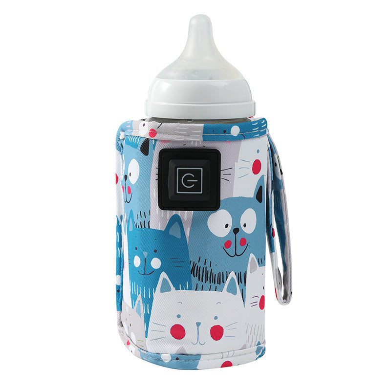 Imported USB Baby Bottle Warmer | Portable Travel Milk Feeder Warmer for Babies