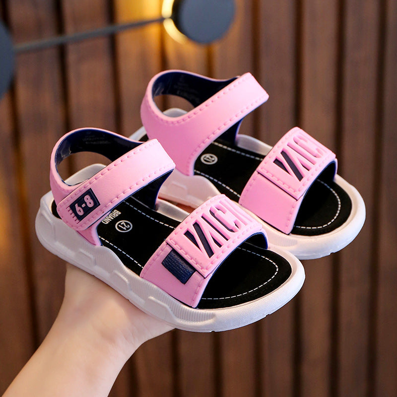 Imported Soft Bottom Non-Slip Kids Sandals – Lightweight Summer Shoes for Boys & Girls (1–5 Years)