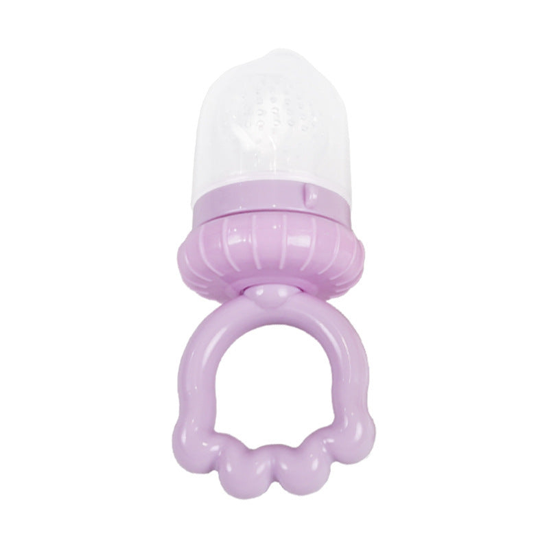 Imported Baby Fresh Fruit Pacifier Strawberry Shape Silicone Nipple Food Feeder
