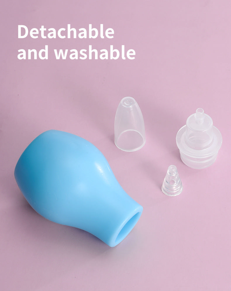 Imported Infant Silicon Nasal Aspirator Baby Suction Nasal Absorbtion