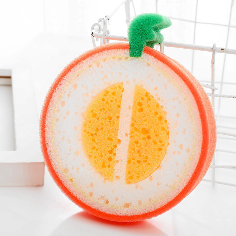 Imported Baby Bath Sponge Cute Fruit Shaped