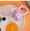 Imported Baby Fresh Fruit Pacifier Strawberry Shape Silicone Nipple Food Feeder