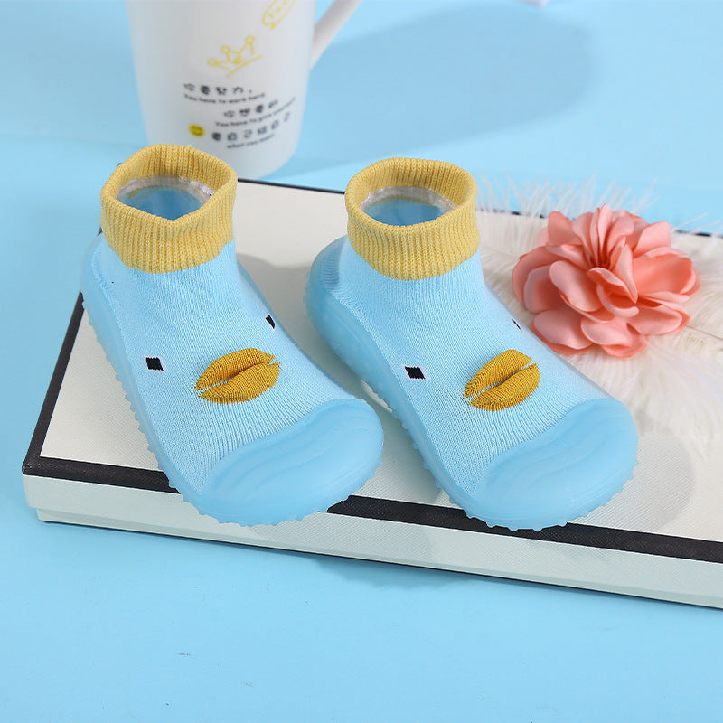 Baby Winter Soft Sole Non-Slip Socks Shoes | Warm Cartoon Character Shoes for Toddlers 0–3 Year