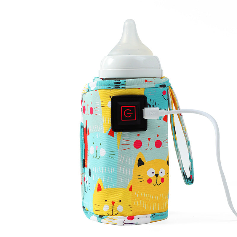 Imported USB Baby Bottle Warmer | Portable Travel Milk Feeder Warmer for Babies