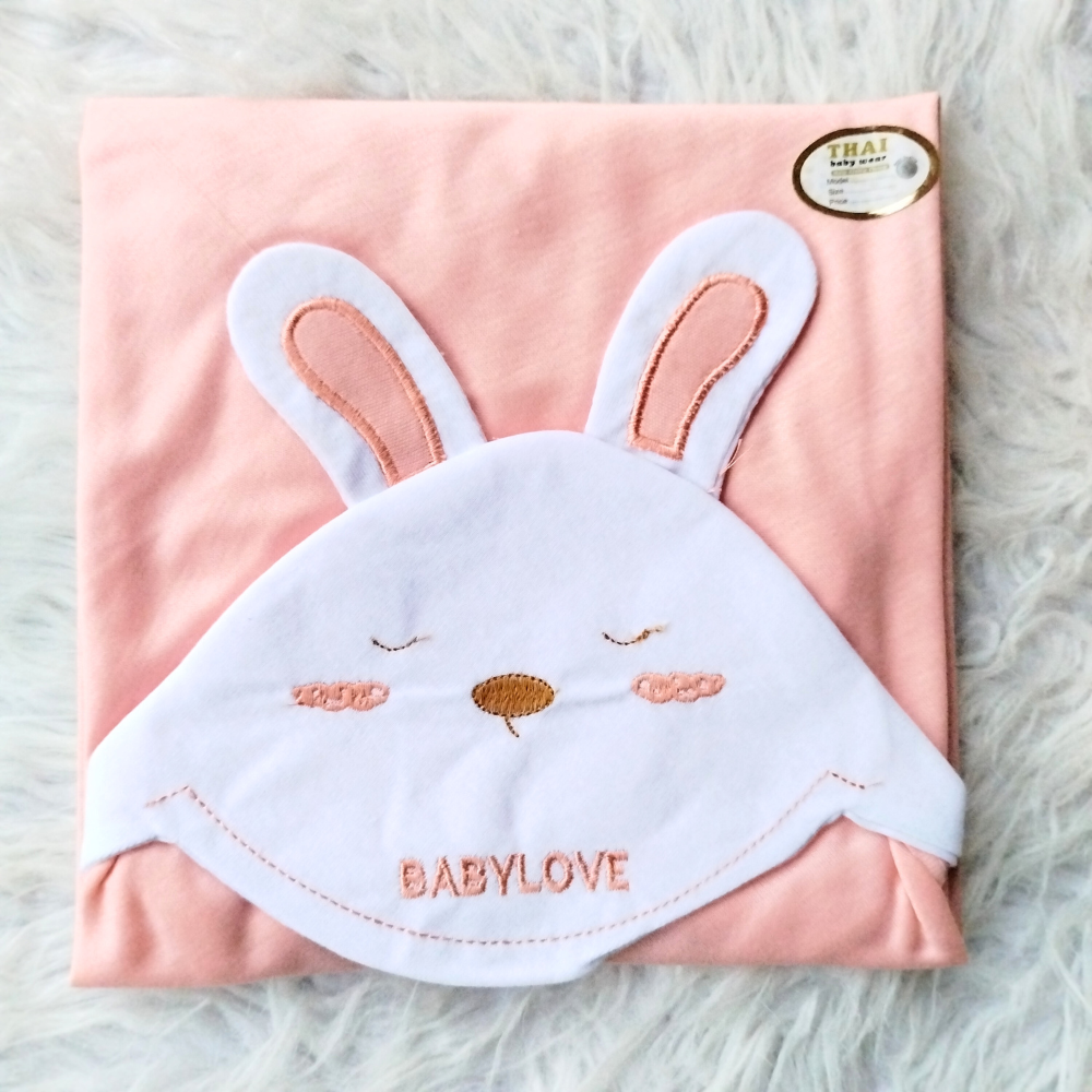 Newborn Baby Embroidered Super Soft Wrapping Sheet - SALE OFFER