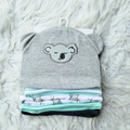 Imported Baby Pack of 5 Cute Caps for 0-9 Months