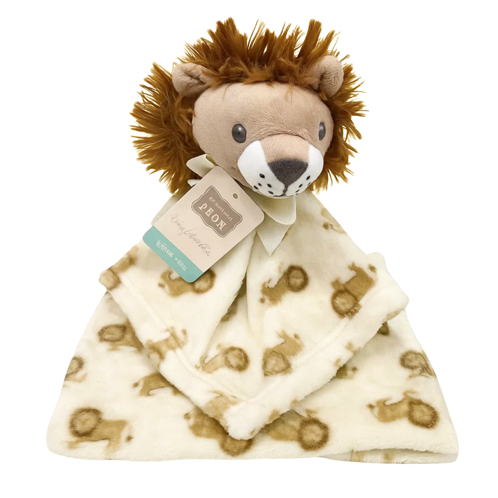 Imported Baby Super Soft Baby Blanket with Plush Toy Attached Face Towel Gift Set