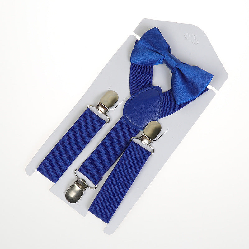 Imported Kids Suspenders Elastic Kids Gallace and Bow