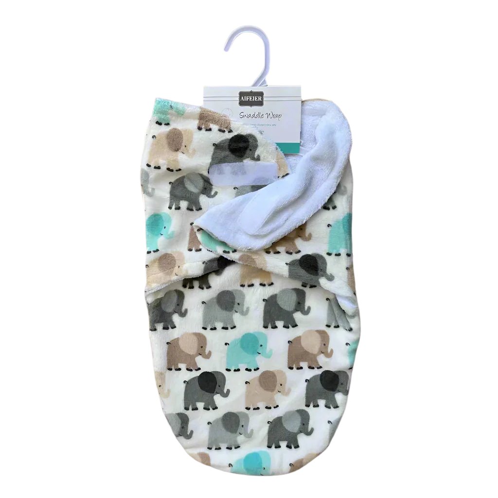 Imported Winter Baby Cute Printed Swaddle Wrap for 0-6 Months