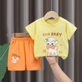 Imported Kids Cotton T-Shirt & Shorts Summer Set