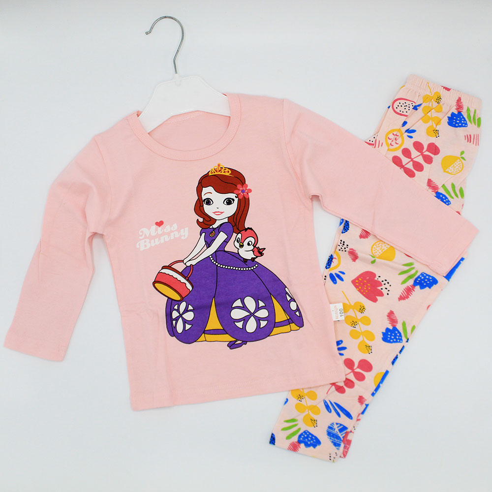 Imported Kids Full Sleeves Pajama Suit for 12 Months - 4 Years
