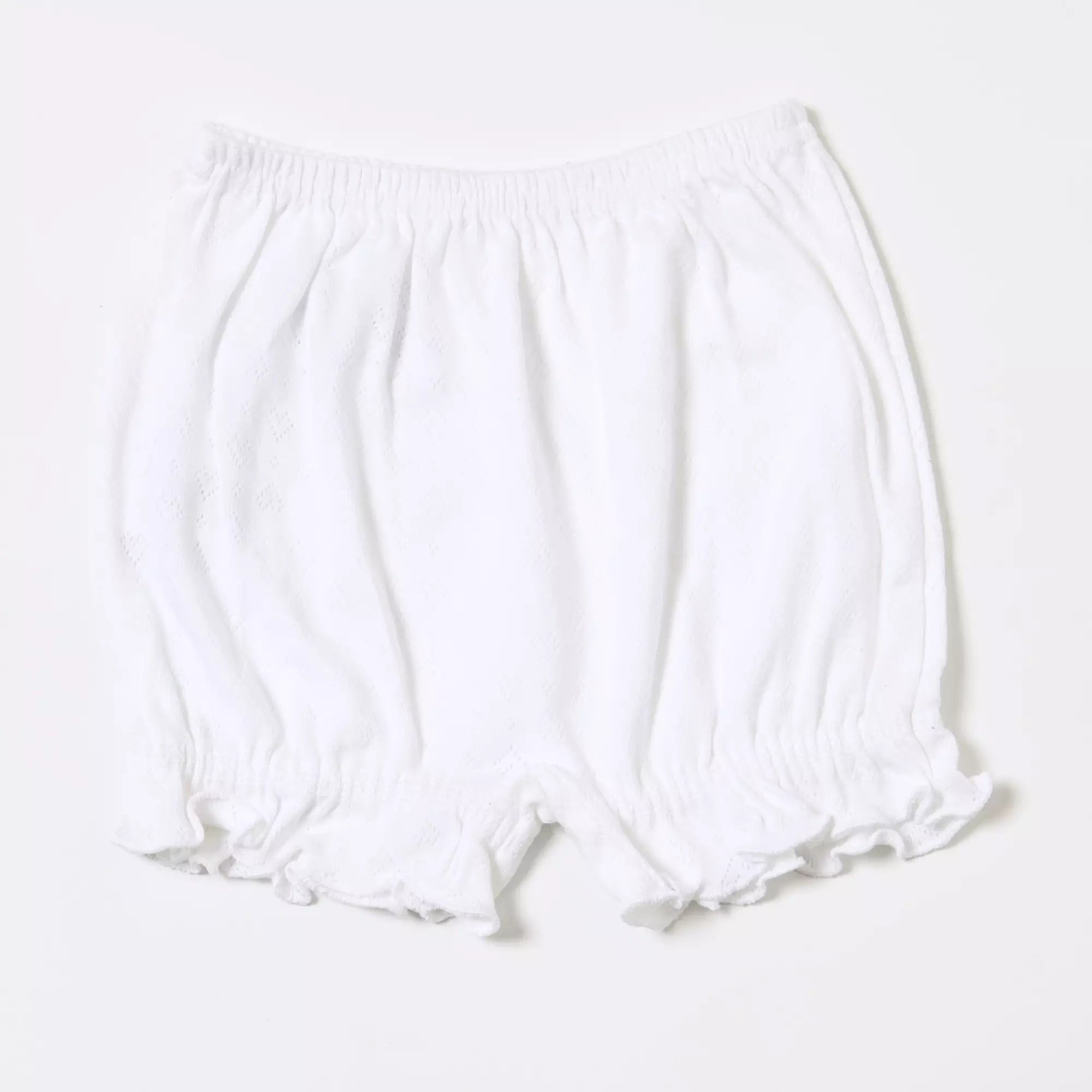 Baby Pack of 3 Long White Panties for 0-18 Months