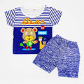 Baby Bear and Friends Half Sleeves Dress with Shorts for 3-9 Months