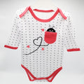 Imported Cute Ladybug Bodysuit Full Sleeves Onesie Romper for 0-9 Months