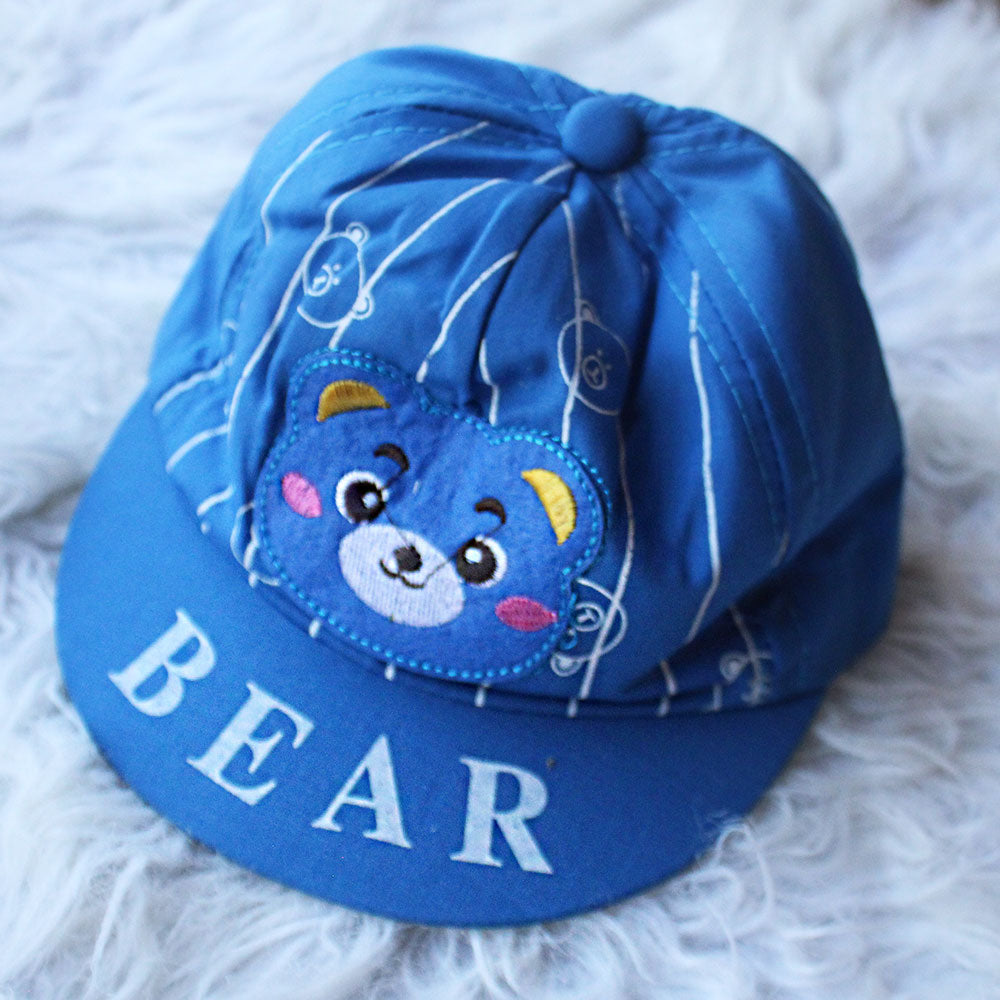 Baby Cute Kids 3d Embroidered Bear Fancy Hat Cap for 0-2 Years