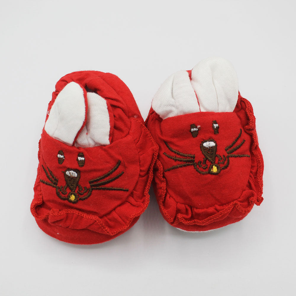 Baby Cute Bunny Ear Character Winter Booties for 0-6 Months