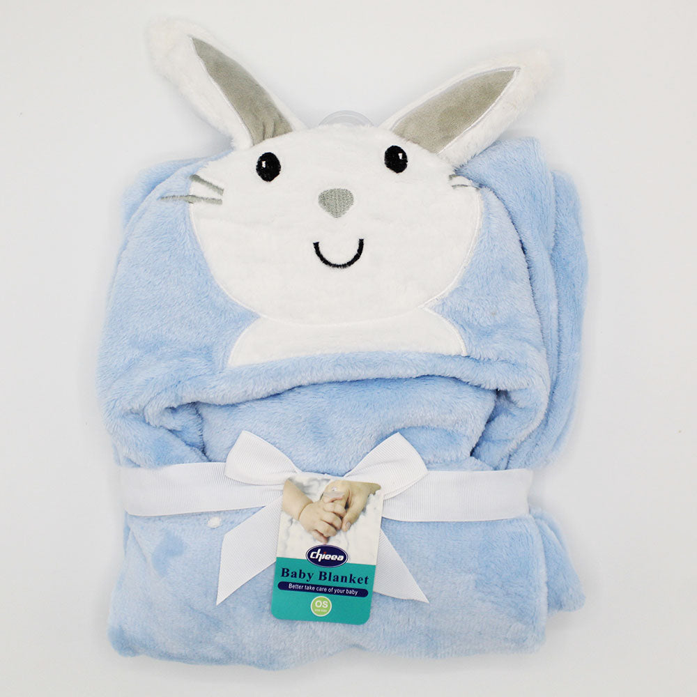 Imported Baby Plush 3D Character Super Soft Hood Blanket