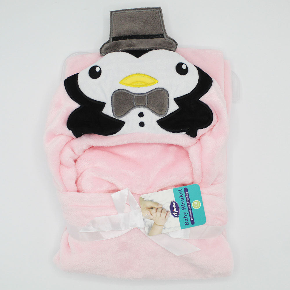 Imported Baby Plush 3D Character Super Soft Hood Blanket