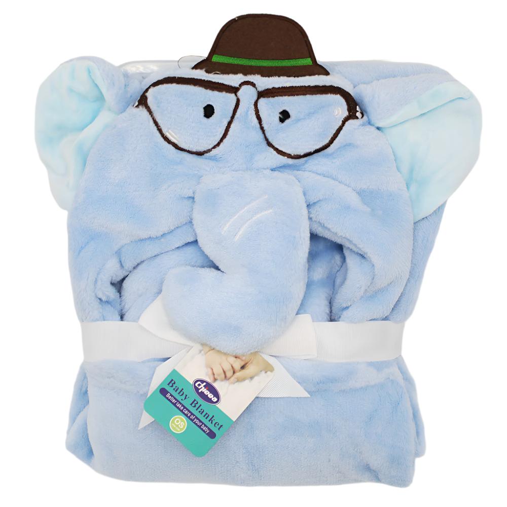 Imported Baby Plush 3D Character Super Soft Hood Blanket