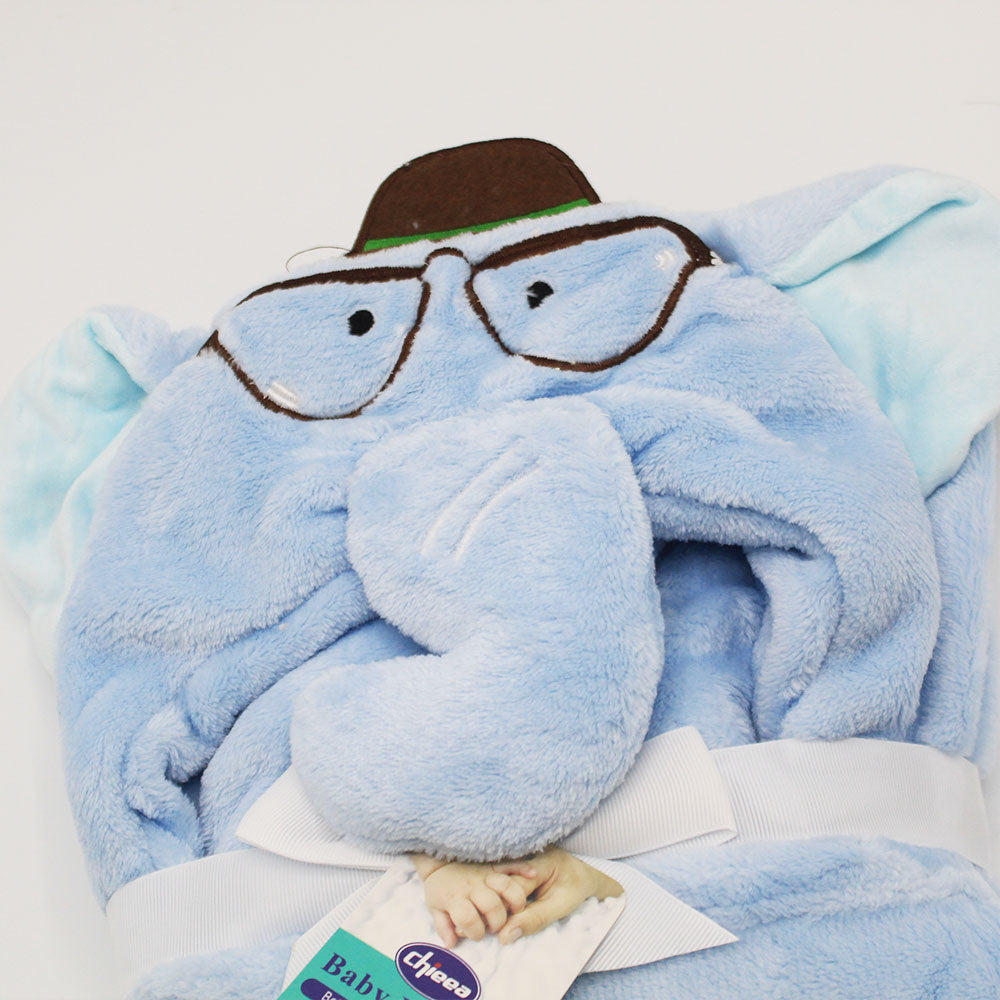 Imported Baby Plush 3D Character Super Soft Hood Blanket