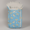 Fancy Soft Velvet Frill Zipper Baby Carry Nest