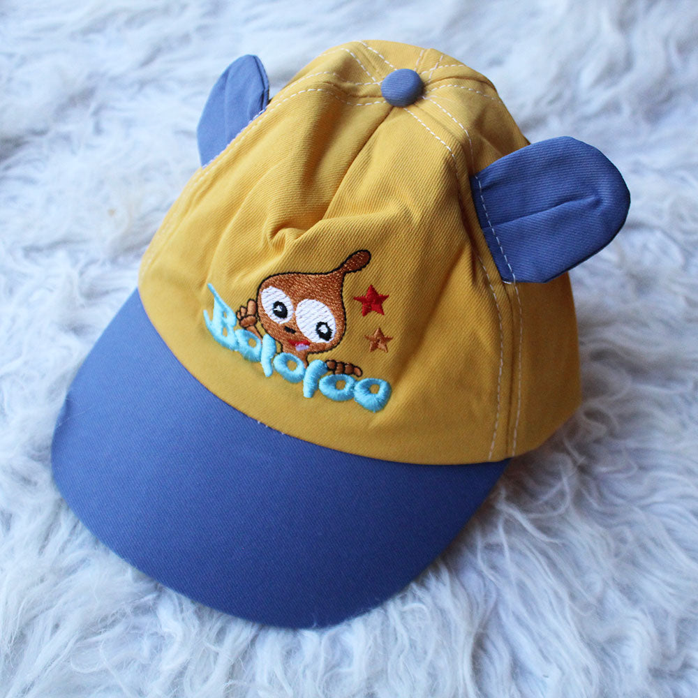Baby Cute Kids 3d Embroidered Cartoon Ear Stylish Fancy Hat Cap for 1-5 Years
