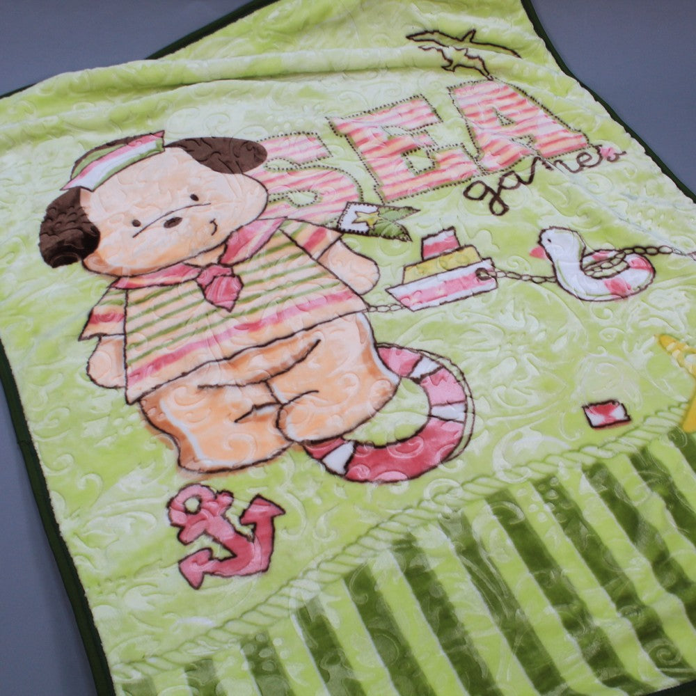Super Soft Kids Double Ply Embossed Blanket for 3-10 Years