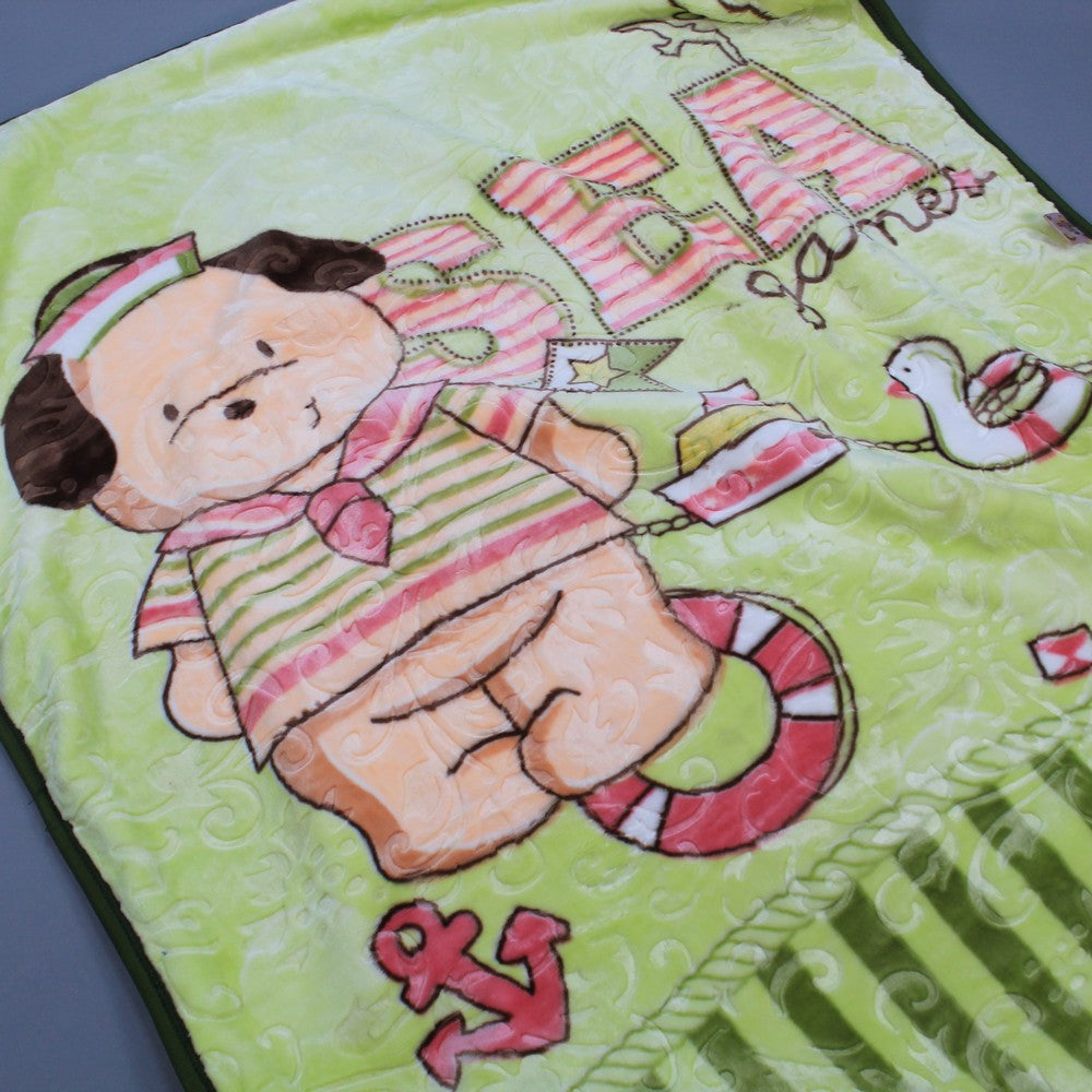 Super Soft Kids Double Ply Embossed Blanket for 3-10 Years