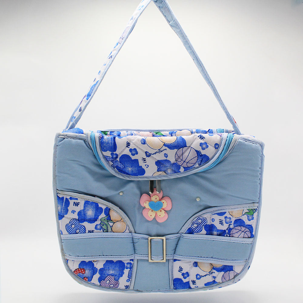 Baby Mother Diaper Bag Zipper Cute Flower Belt Style