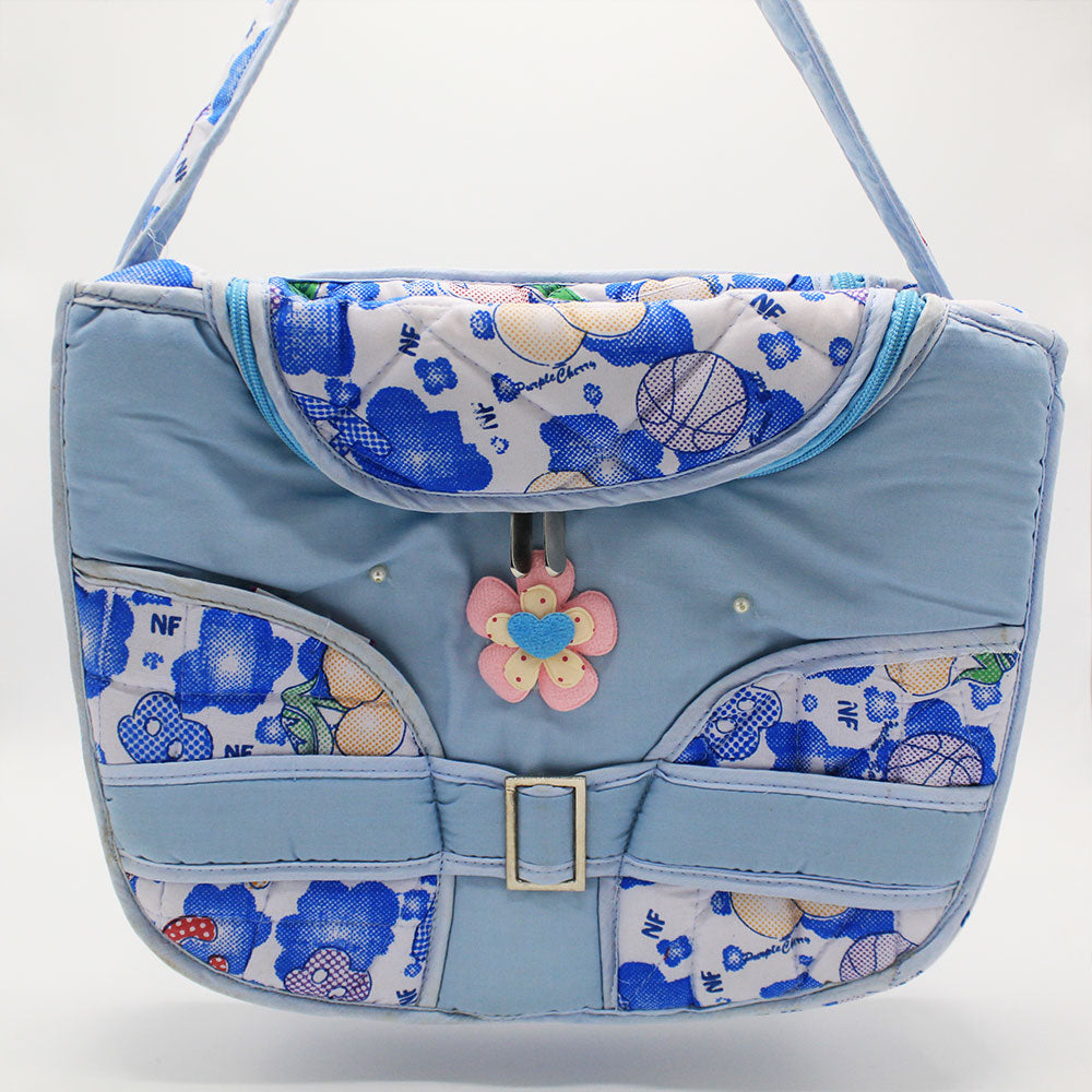 Baby Mother Diaper Bag Zipper Cute Flower Belt Style