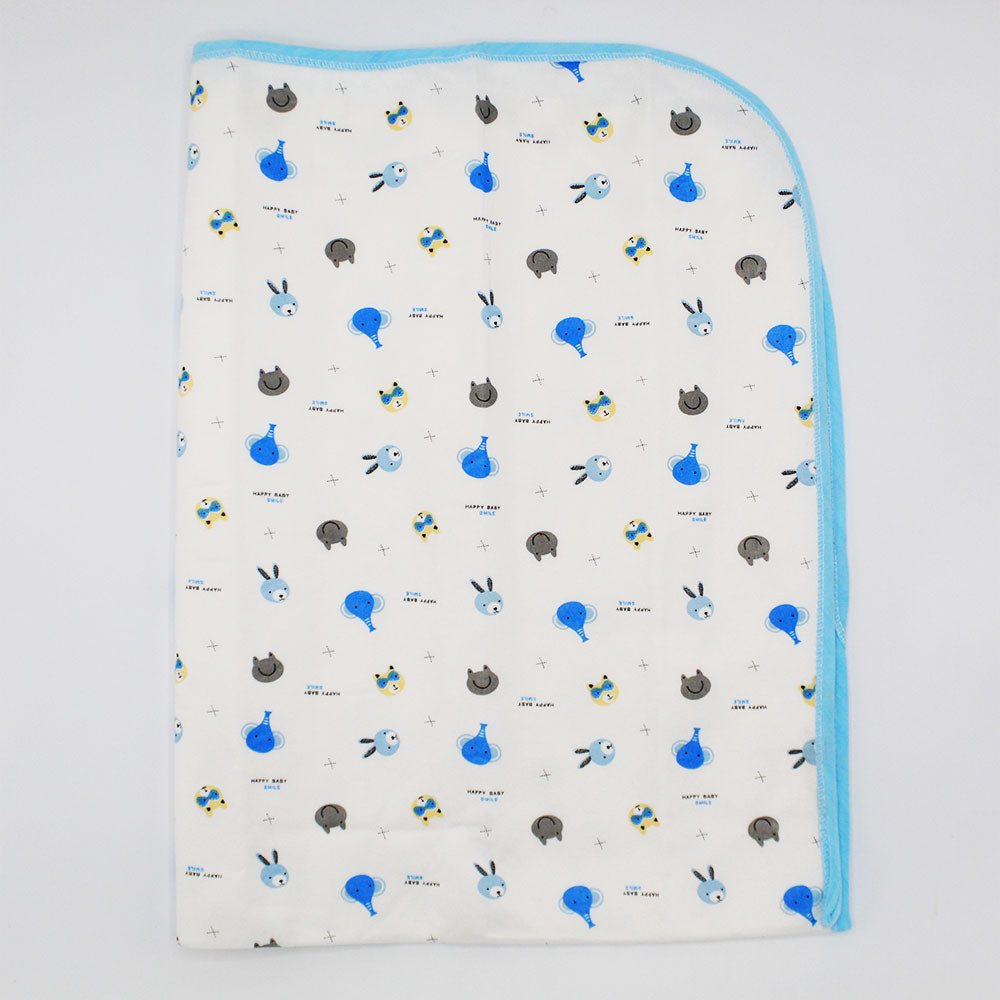 Imported Extra Large Baby Velvet Waterproof Changing Sheet with Back Plastic