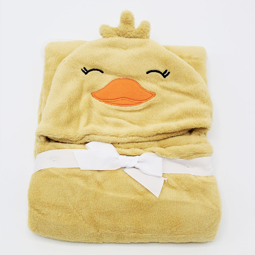 Imported Super Soft Cute 3D Character Baby Hooded Blanket