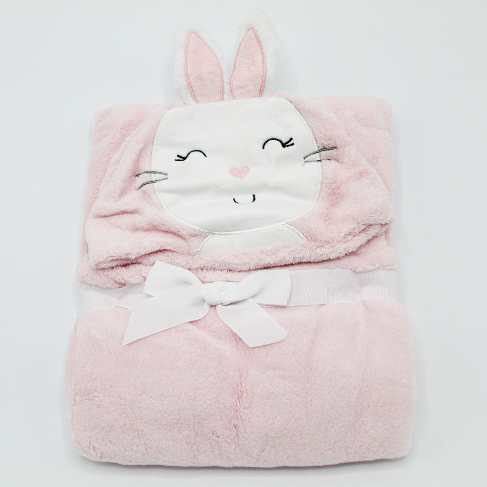 Imported Super Soft Cute 3D Character Baby Hooded Blanket