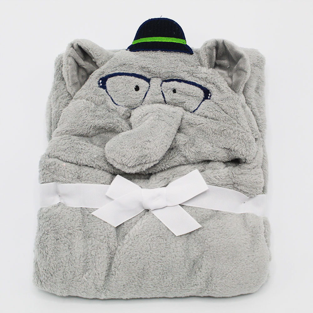Imported Super Soft Cute 3D Character Baby Hooded Blanket