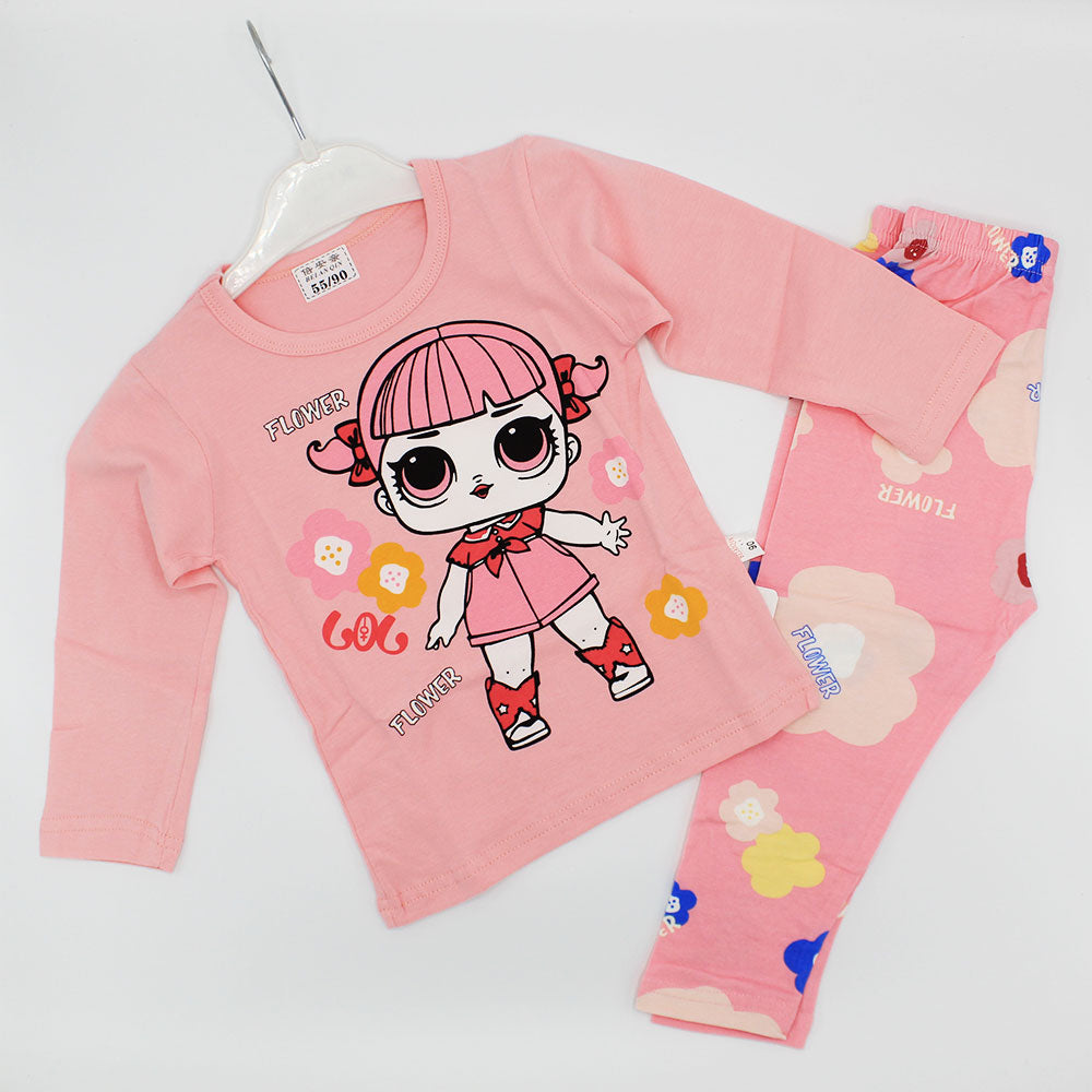Imported Kids Full Sleeves Pajama Suit for 12 Months - 4 Years