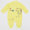 Newborn Baby Cute Dino Full Sleeves Romper for 0-6 Months