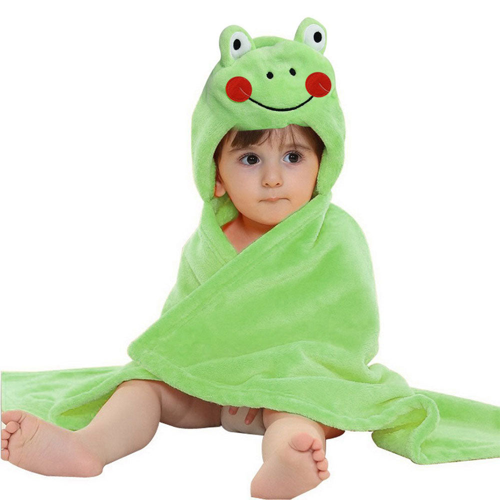 Baby Super Soft Cute 3D Character Hooded Baby AC Blanket