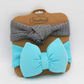 Imported Baby Girls Pack of 2 Pcs Fancy Lace Bow Headband