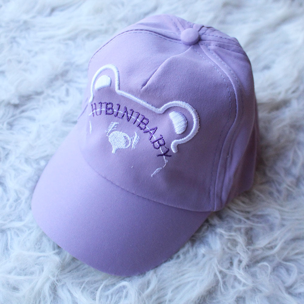 Baby Cute Kids Embroidered Cartoon Bear Stylish Fancy Hat Cap for 1-5 Years