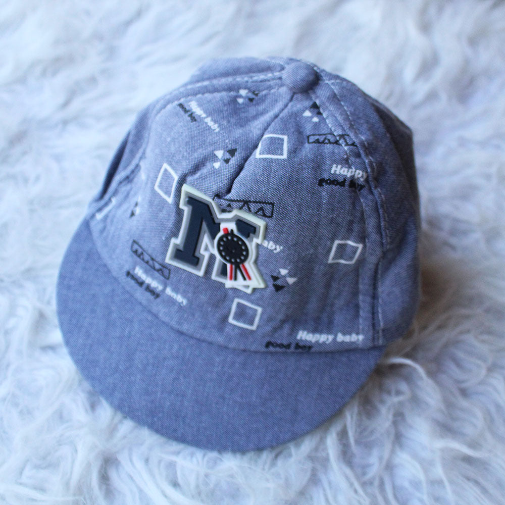 Baby Cute Kids Embroidered Stylish Fancy Half P Hat Cap for 0-3 Years