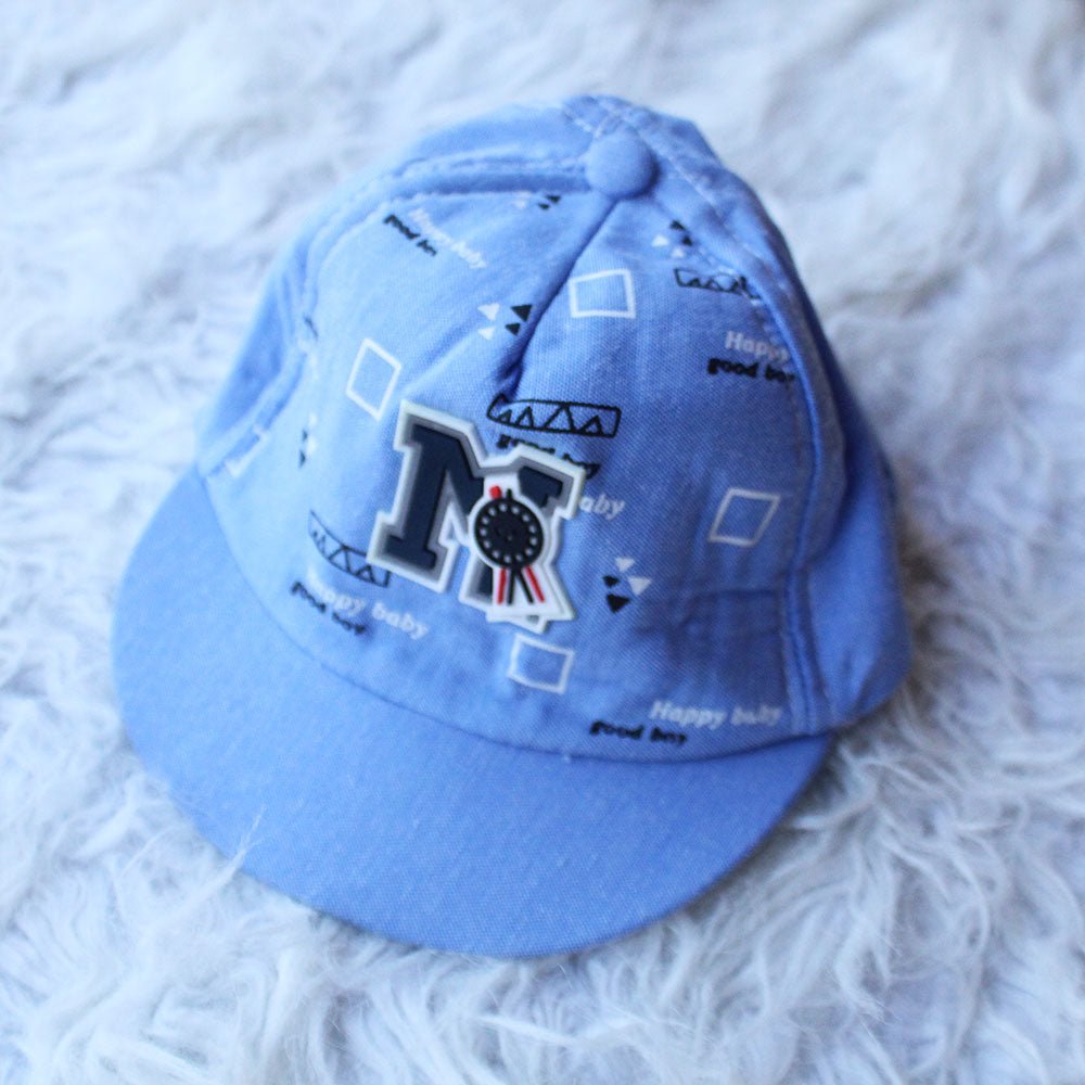 Baby Cute Kids Embroidered Stylish Fancy Half P Hat Cap for 0-3 Years