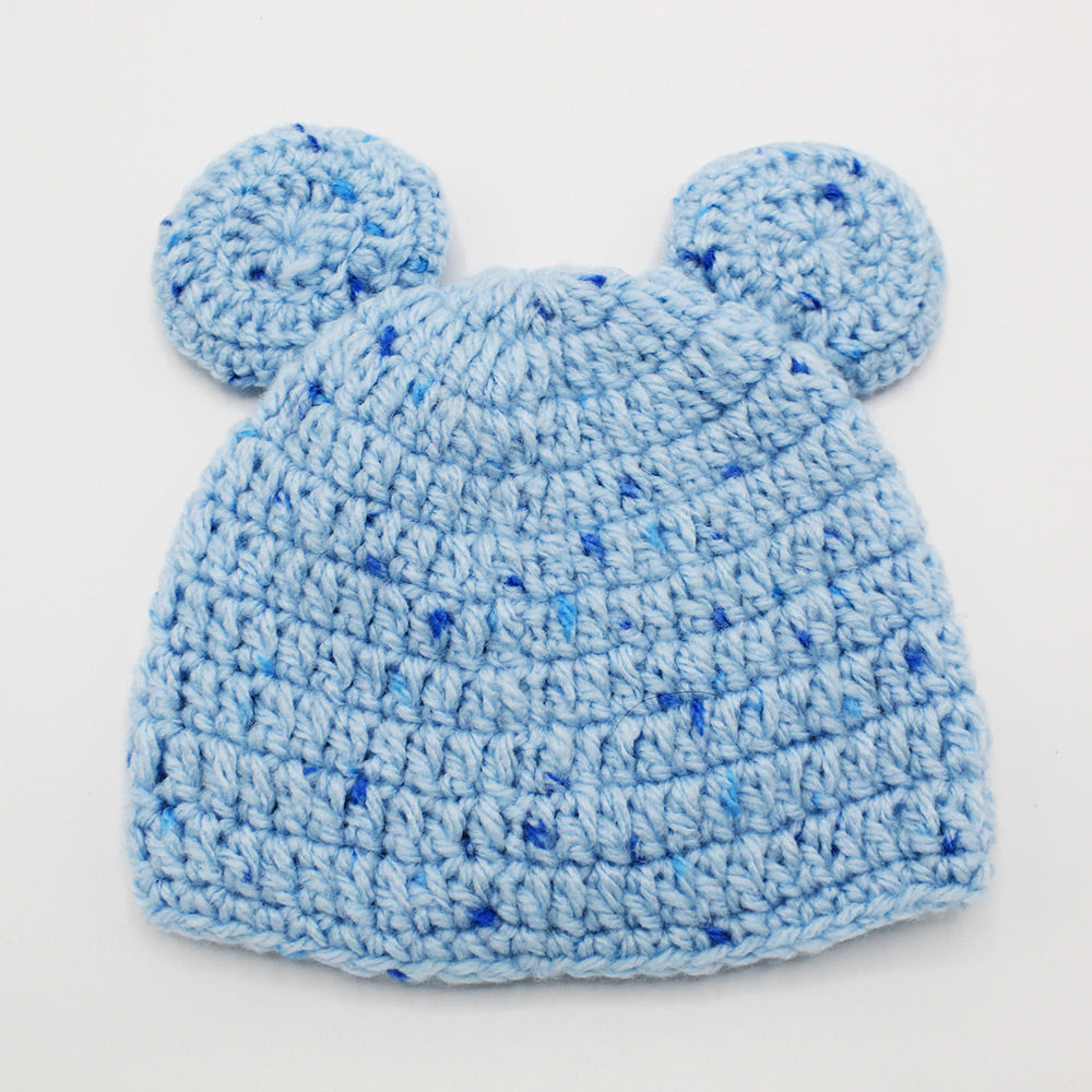Baby Winter Warm Mickey Ears Knitted Cap for 0-12 Months