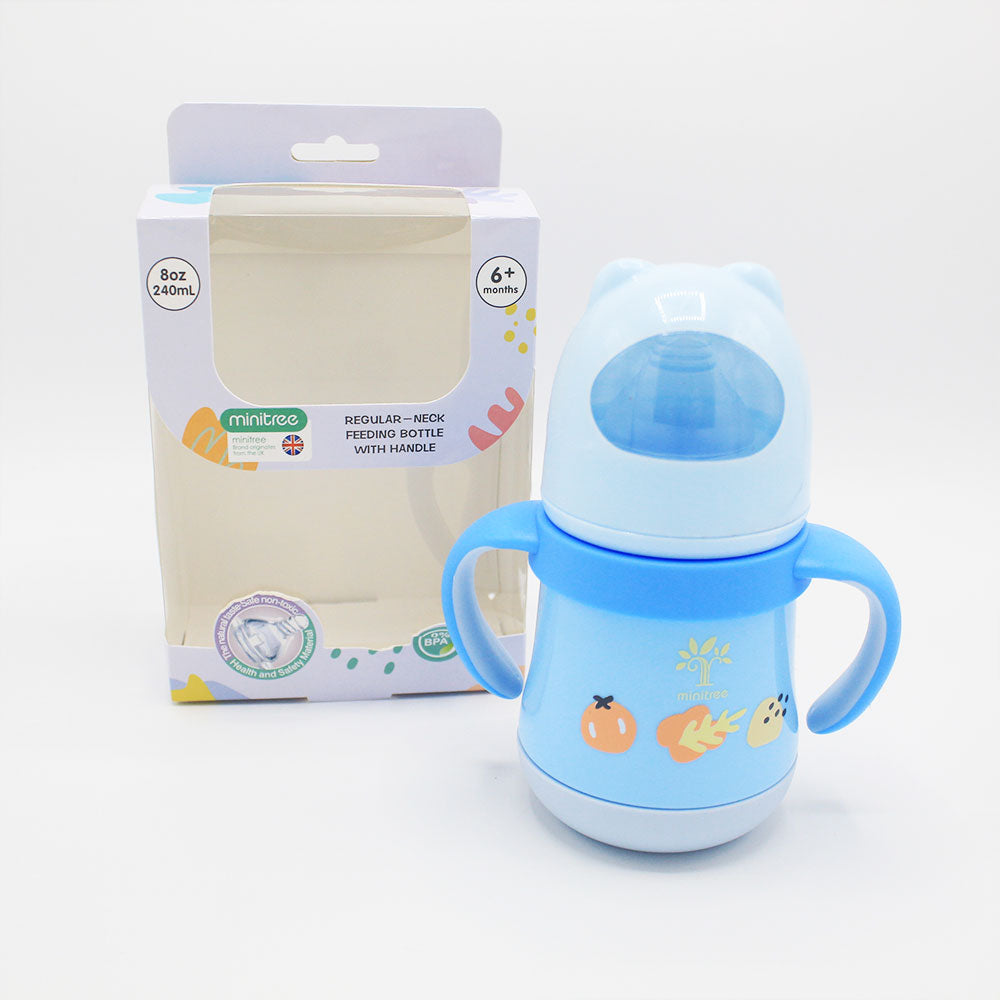 Imported Baby Feeder with Handles 8oz and 11oz for 6 Months plus