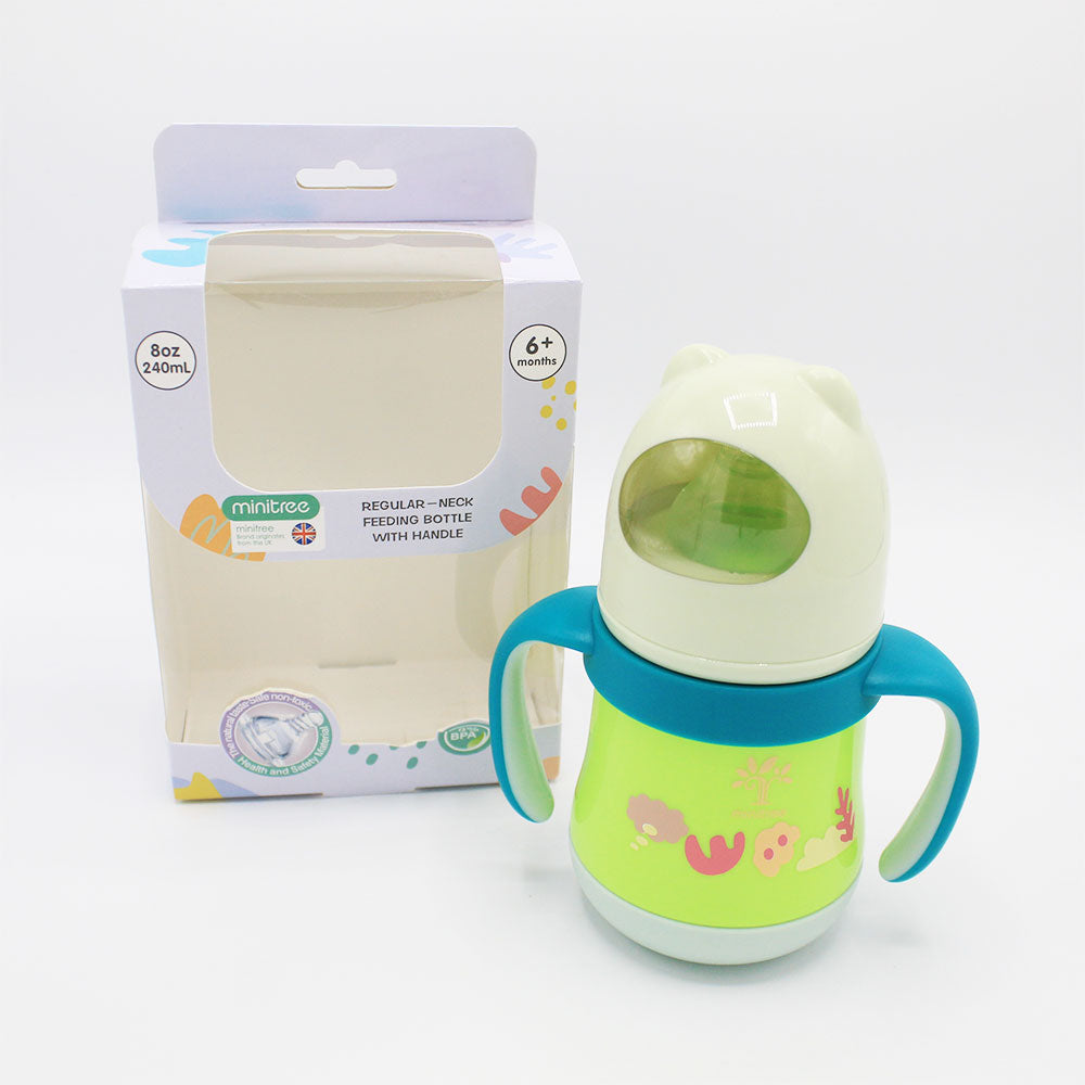 Imported Baby Feeder with Handles 8oz and 11oz for 6 Months plus