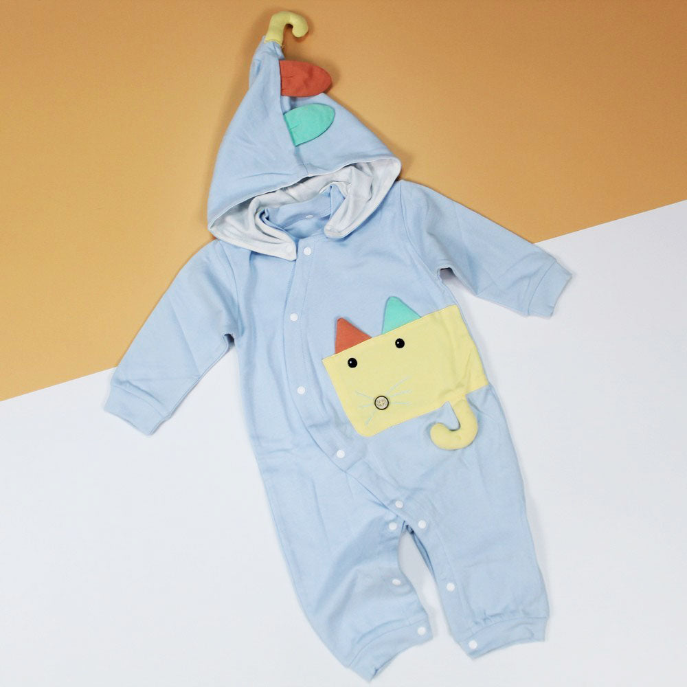 Imported Cat Fashionable Cap Romper for 4months – 2years