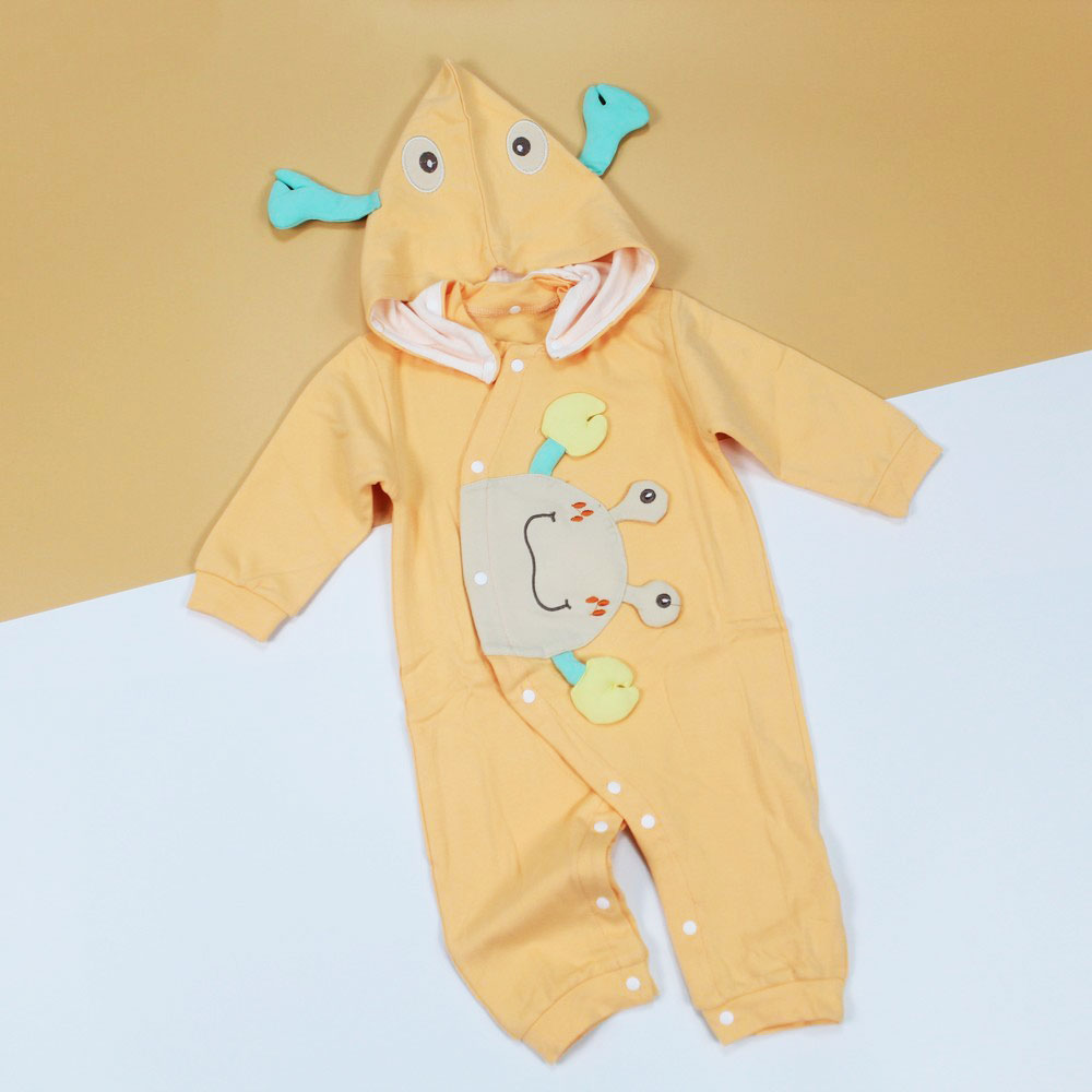 Imported Funny Frog Fashionable Cap Romper for 4months – 2years