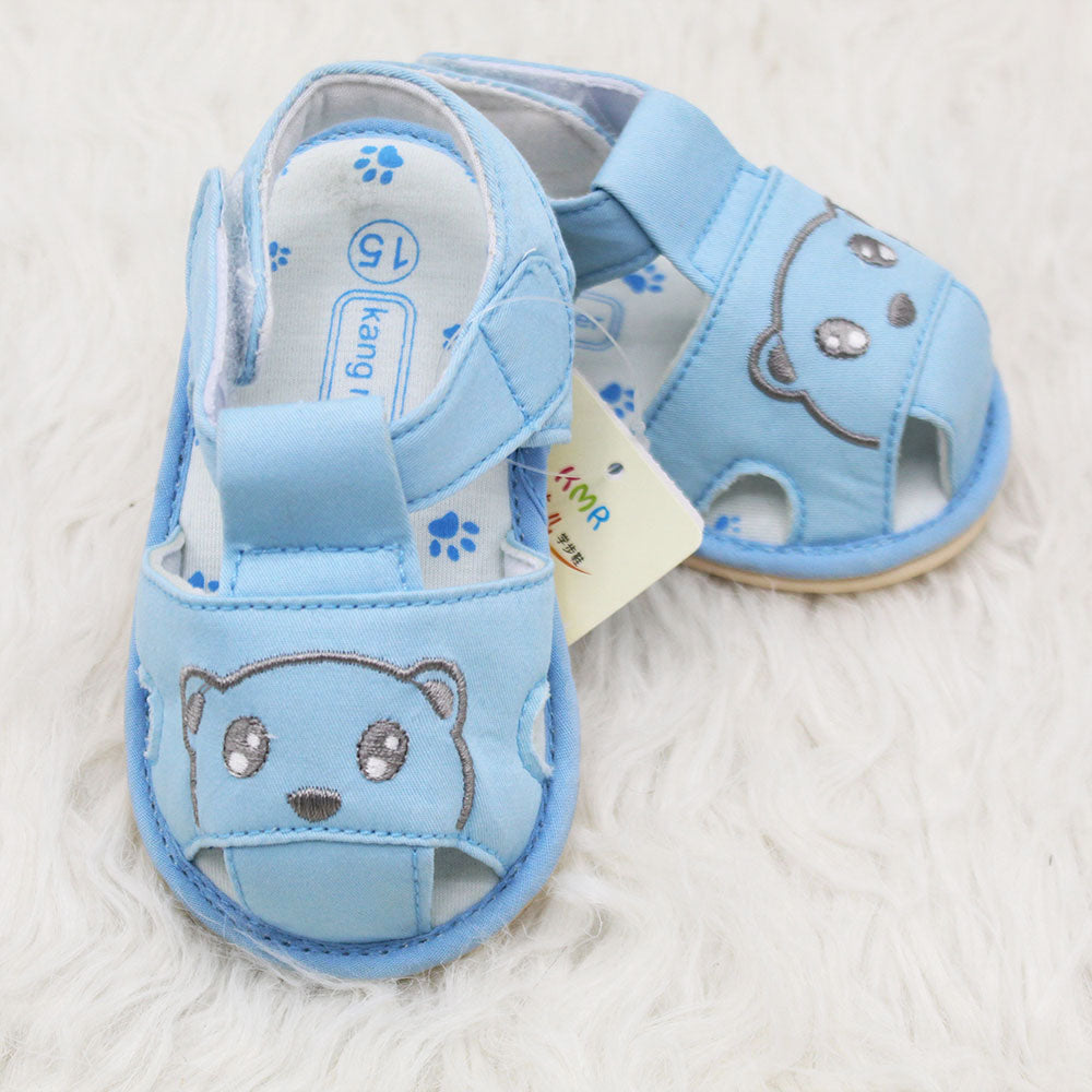 Imported Kids 3D Bear Baby Shoes Fashion Flat Sandals for 6-15 Months